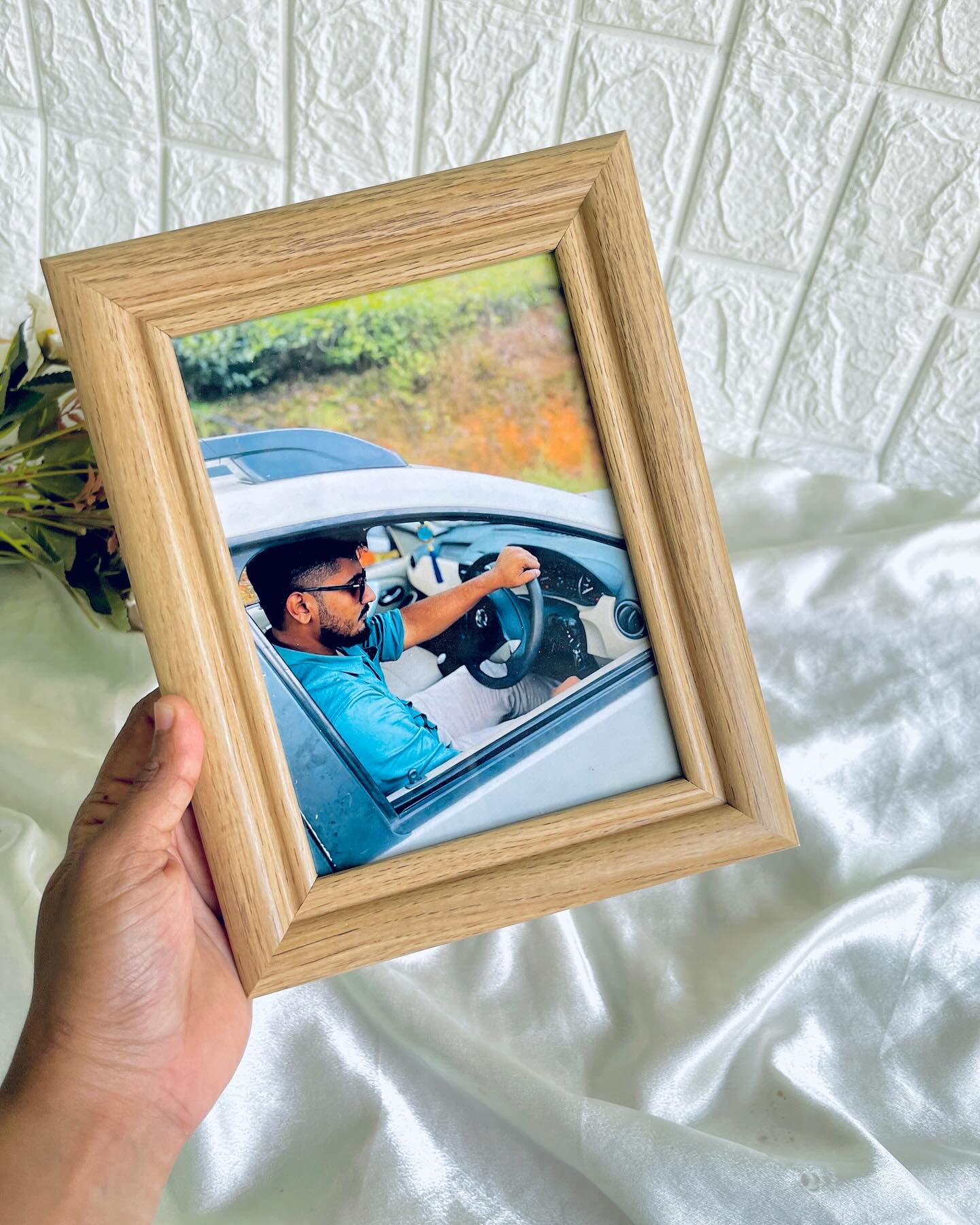 Drive Moment Wooden Photo Frame