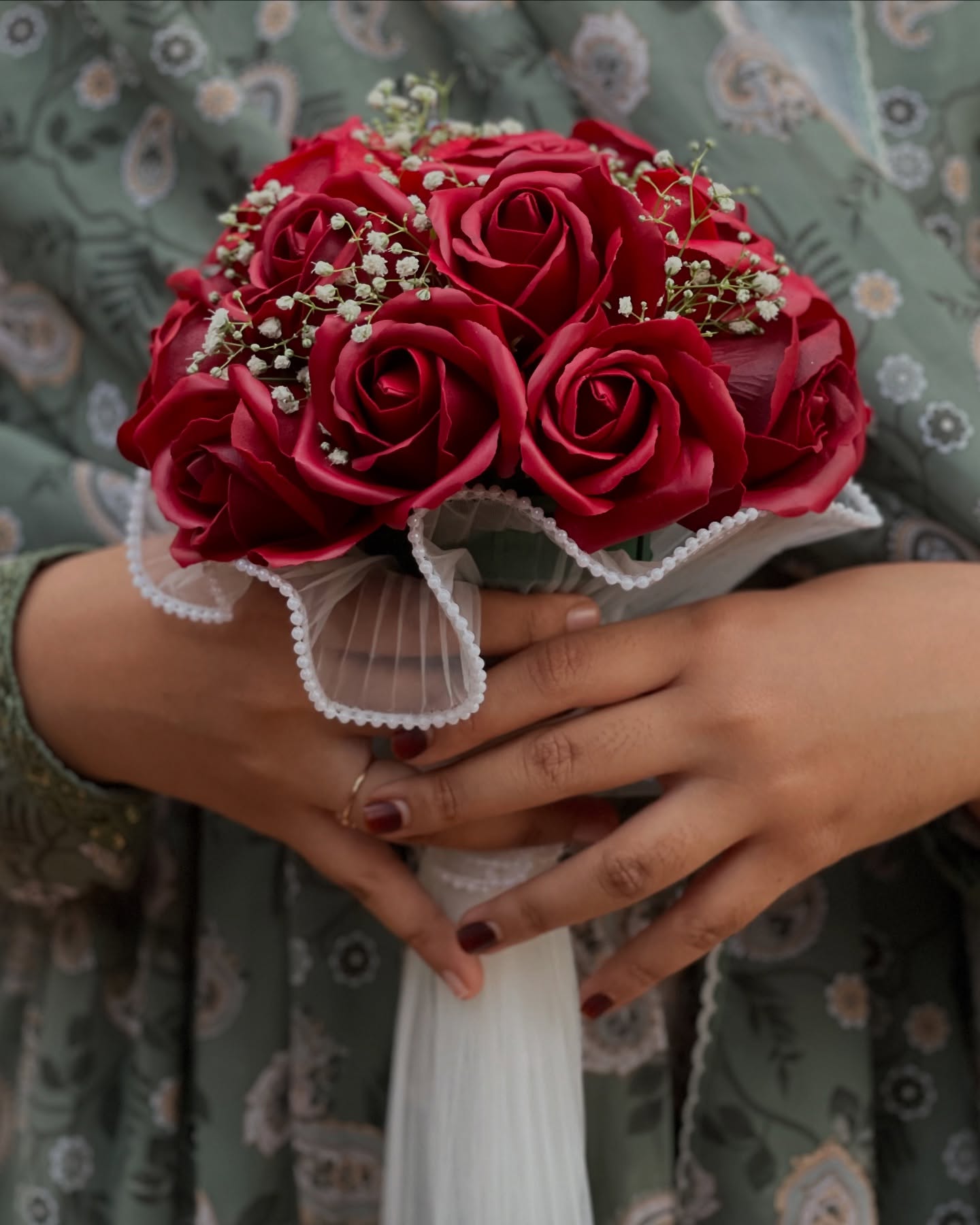 Red Rose Hand-Tied Bouquet