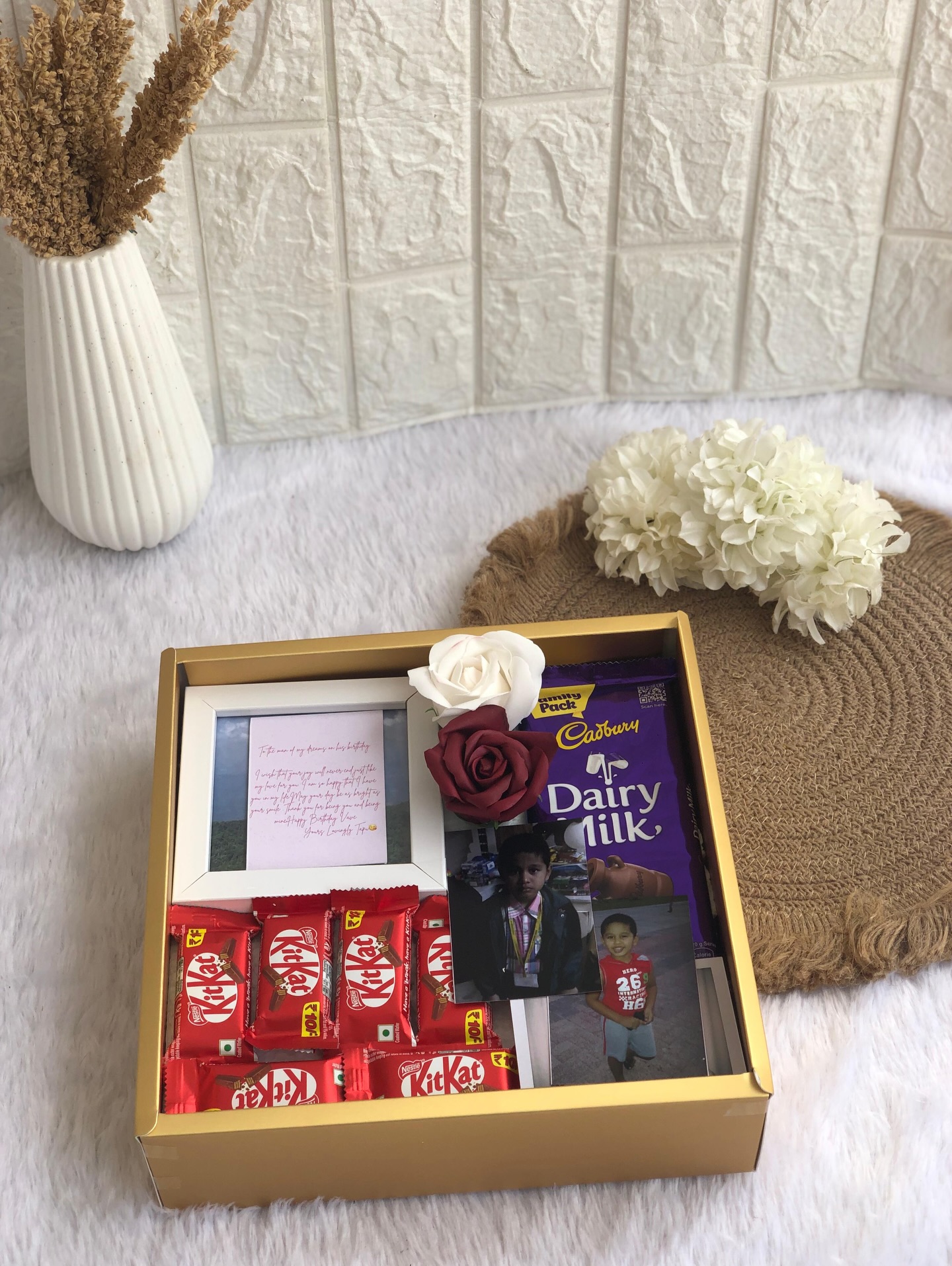 Rose & Chocolate Surprise Box for Him