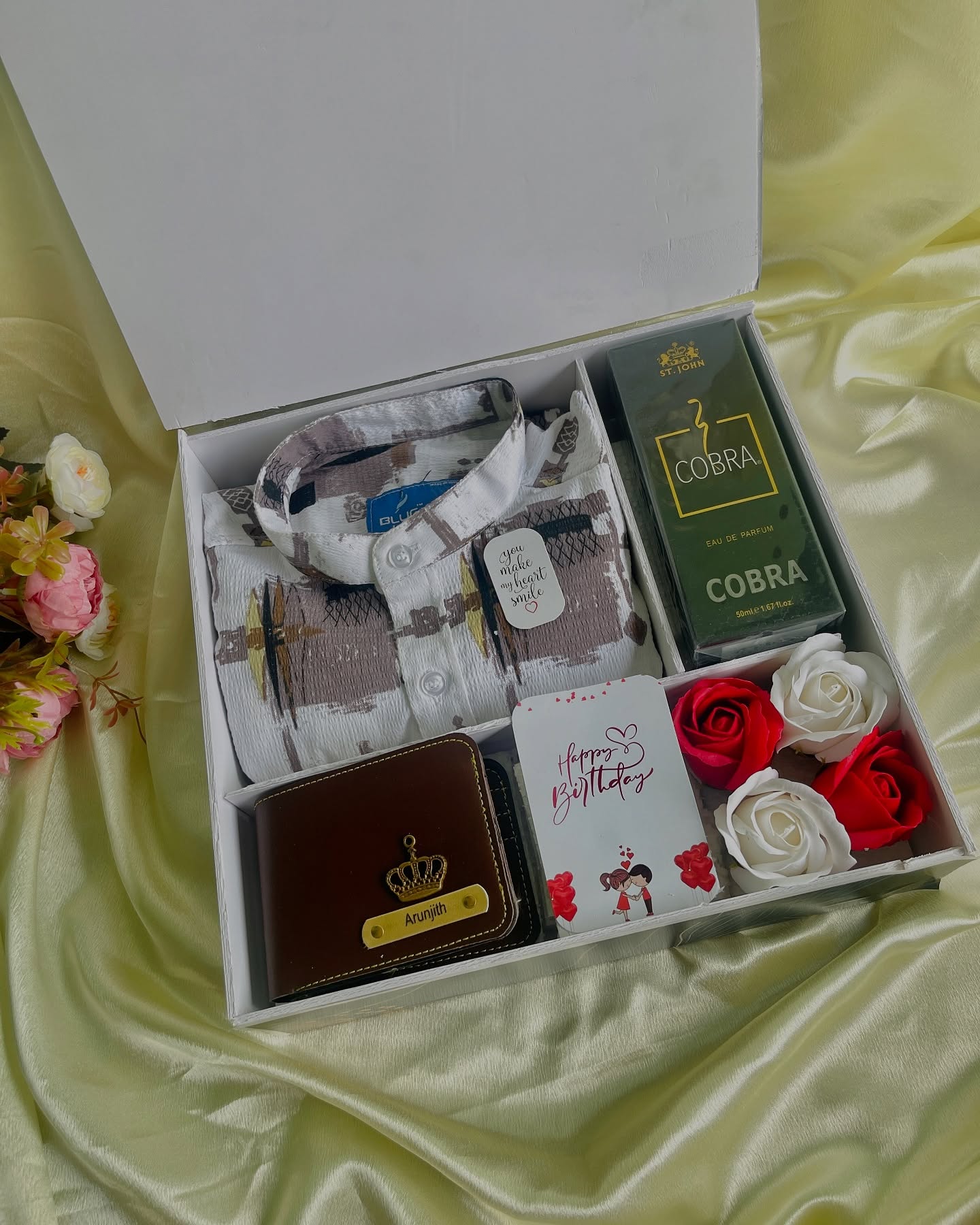 Shirt, Perfume & Wallet Birthday Hamper