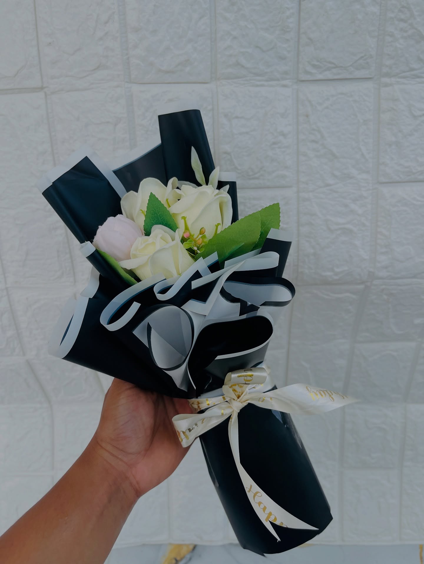 White Rose Elegance Bouquet